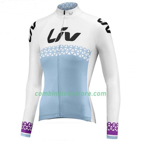 Maillot 2018 CCC Liv Femme Manches Longues N002